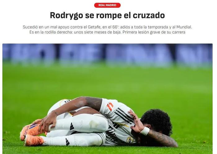 开云电子-罗德里戈重伤梦碎世界杯：三年前旧伤埋雷，皇马医疗决策引质疑！|冈萨雷斯|罗德里戈·埃尔南德斯·卡斯坎特|圣地亚哥-伯纳乌足球场|冈萨雷斯-皮雷斯|何塞-冈萨雷斯_新浪体育_新浪新闻